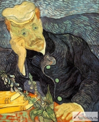 Portrait of Dr. Gachet, 1890, was sold for US$82.5 million in 1990. Private collection