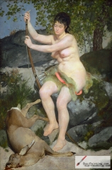 Diana the Huntress, 1867, The National Gallery of Art, Washington, DC