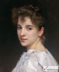 Gabrielle Cot, daughter of Pierre Auguste Cot - 1890