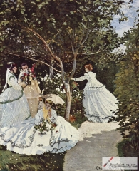 Women in the Garden, 1866–1867,