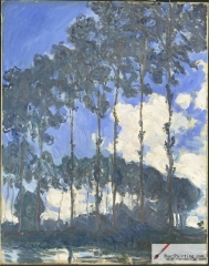 Poplars at the River Epte, 1891 Tate