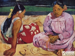 Tahitian Women on the Beach (1891)