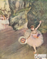 Dancer with a Bouquet of Flowers (Star of the Ballet) (with also ballerina Rosita Mauri), 1878