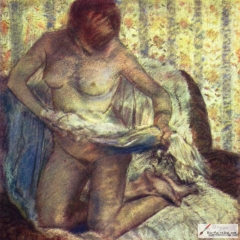 Kneeling Woman, 1884,