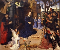 The Portinari Altarpiece, by Hugo van der Goes for a Florentine family