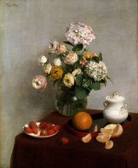 Henri Fantin-Latour - Flowers and Fruit
