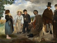 The Old Musician, 1862