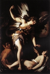 Sacred Love Versus Profane Love (1602–03) by Giovanni Baglione