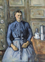 Woman with a Coffeepot Oil on canvas c. 1895