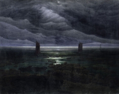 Seashore by Moonlight (1835–36)