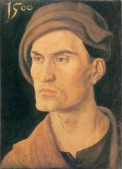 Picture of an unknown man, 1500