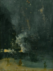 Nocturne in Black and Gold, The Falling Rocket (1874)