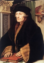Portrait of Erasmus of Rotterdam, 1523