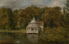 John Constable – The Quarters behind Alresford Hall, 1816
