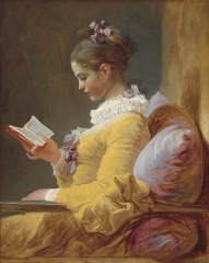 A Young Girl Reading, c. 1776