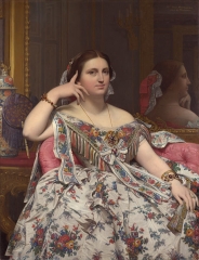 Mme. Moitessier, 1856