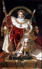 Napoleon I on his Imperial Throne, 1806