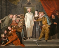 The Italian Comedians, 1721