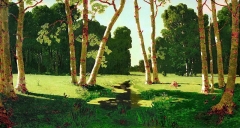 The birch grove (1879)