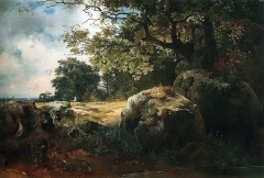 View in the Neighborhood of Oranienbaum (1854)