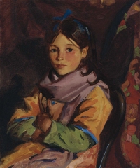 Mary Agnes, one of the children of Dooagh (1924)