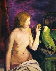 Nude with a Parrot (1915)