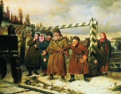 A Scene at the Railroad