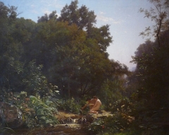 Landscape with Daphnis and Chloe
