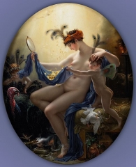 Mademoiselle Lange as Danaë, 1799