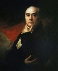 Raeburn in a self-portrait, c. 1820
