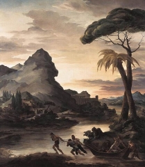 Heroic Landscape with Fishermen, 1818
