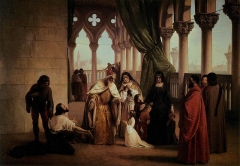 Scene from Byron's Drama The Two Foscari (Antonio Bernocchi family collection)