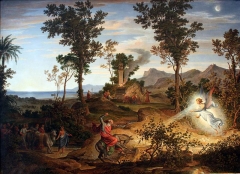 Koch Landscape with Bileam 1834