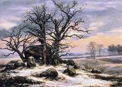 Megalithic Tomb in Winter, 1824-25