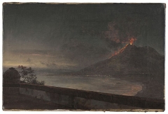 Johan Christian Dahl, View towards Vesuvio from Quisisana, 1820