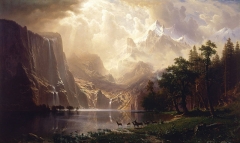 Among the Nevada Mountains, California (1868)