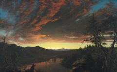 Twilight in the Wilderness, (1860)